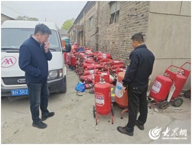 曲阜市市場監管局開展消防器材安全專項檢查